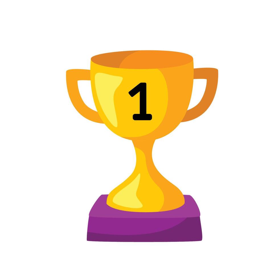 Medal illustration icon. Vector design