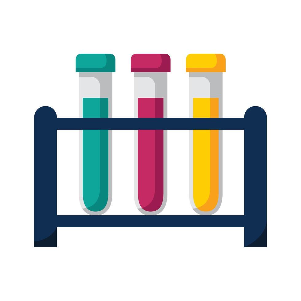 Test Tubes icon design illustration. Vector design