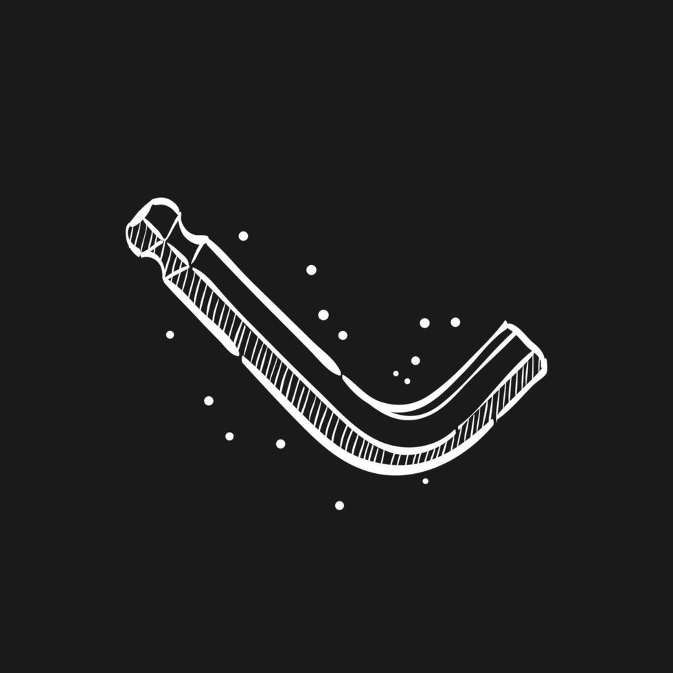 Allen key doodle sketch illustration vector