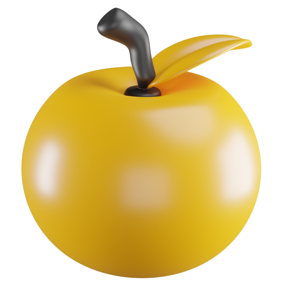 3d Illustration von Mandarin Orange png