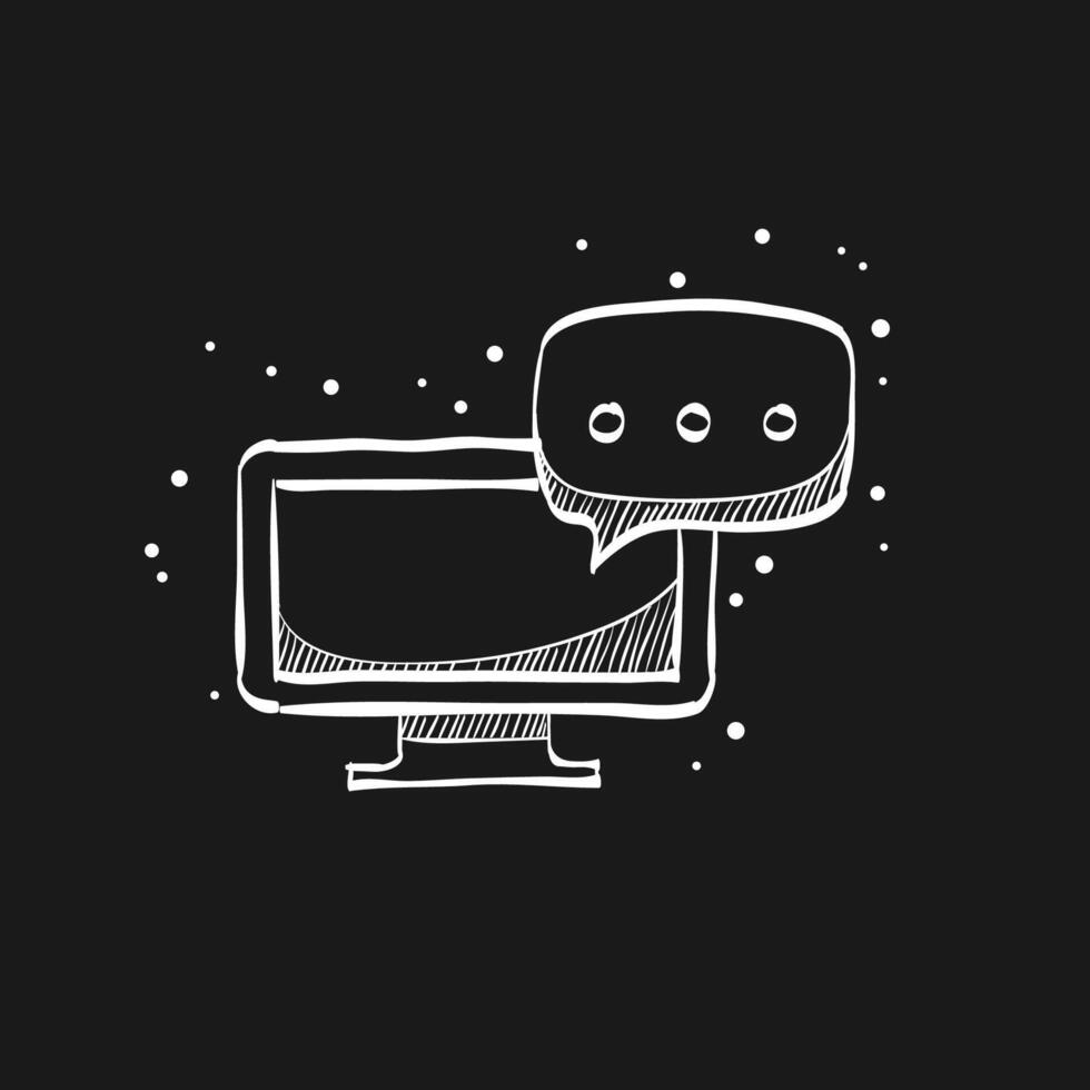 Webinar doodle sketch illustration 38049540 Vector Art at Vecteezy