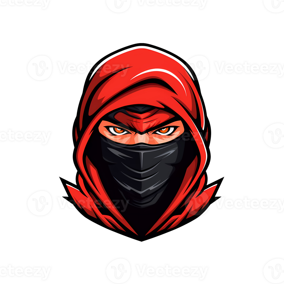 AI generated ninja art illustrations for stickers, logo, tshirt design, poster etc png