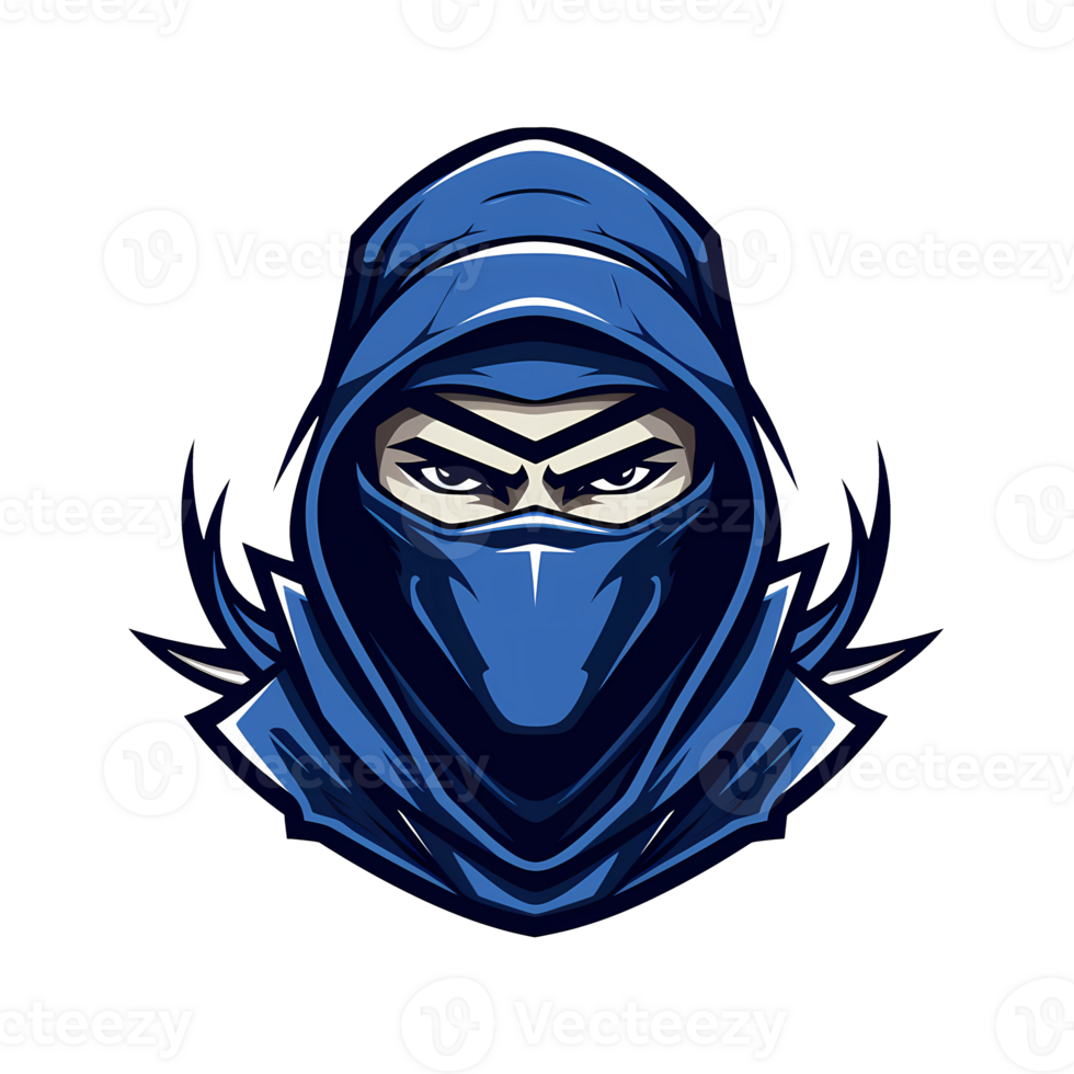 AI generated ninja art illustrations for stickers, logo, tshirt design, poster etc png