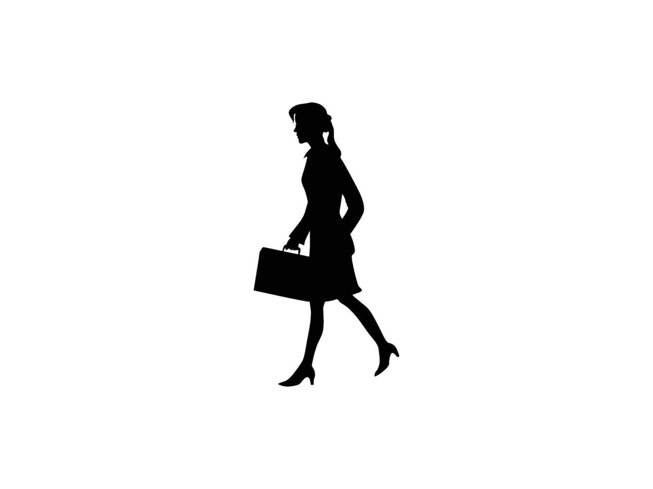 Office Worker Woman vector