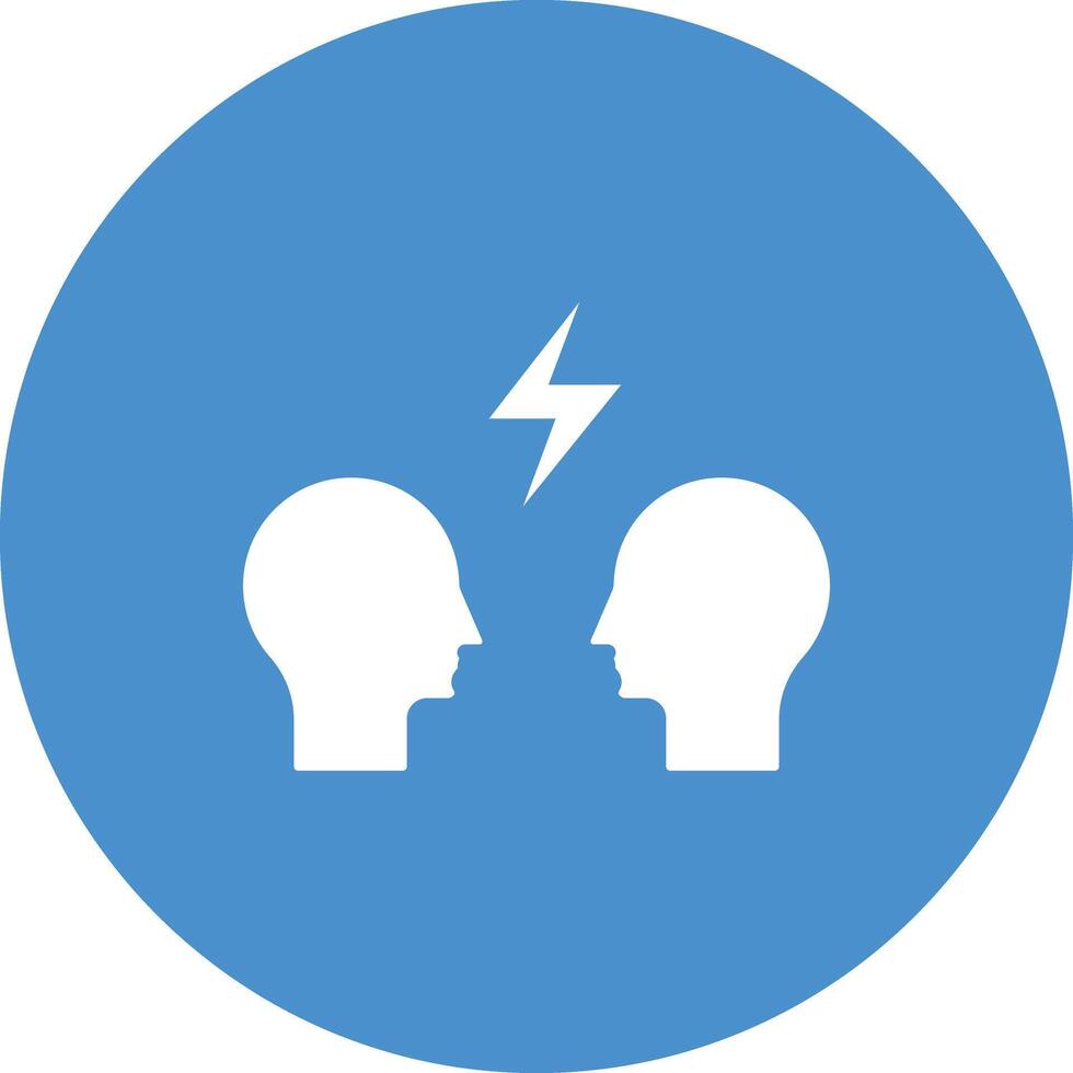 Altercation icon vector image. Suitable for mobile apps, web apps and print media.