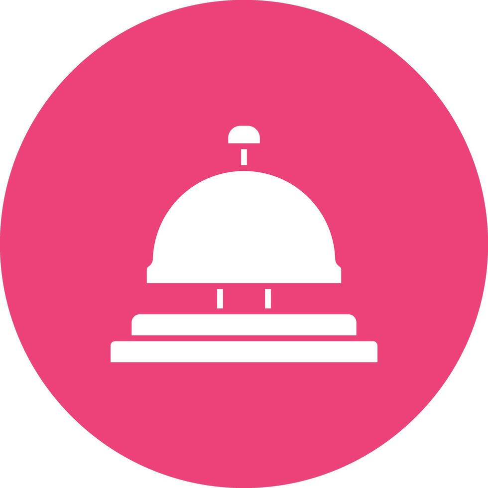 Bellhop Bell icon vector image. Suitable for mobile apps, web apps and print media.