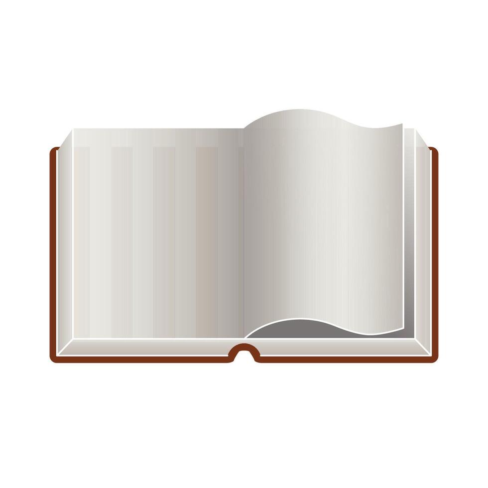 Books icon in color. Education student library vector