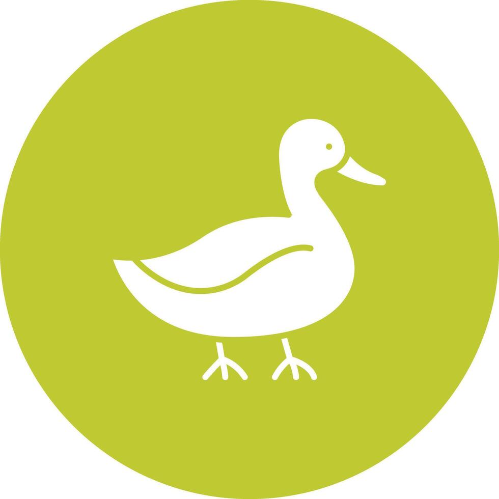 Duck icon vector image. Suitable for mobile apps, web apps and print media.