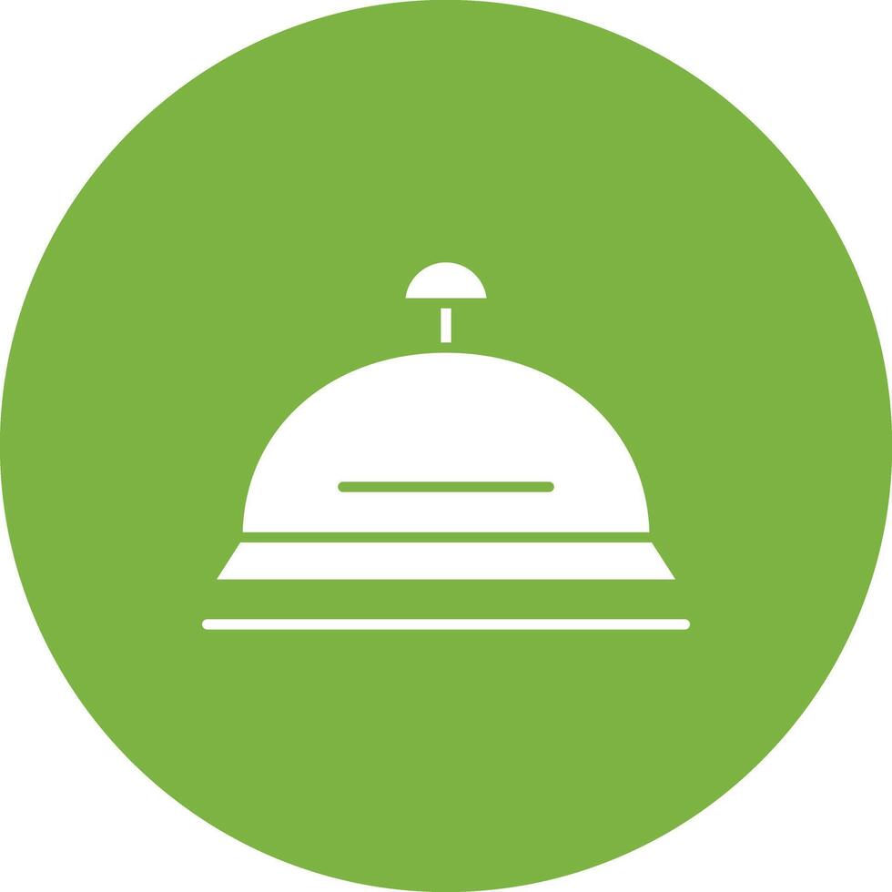 Desk Bell icon vector image. Suitable for mobile apps, web apps and print media.
