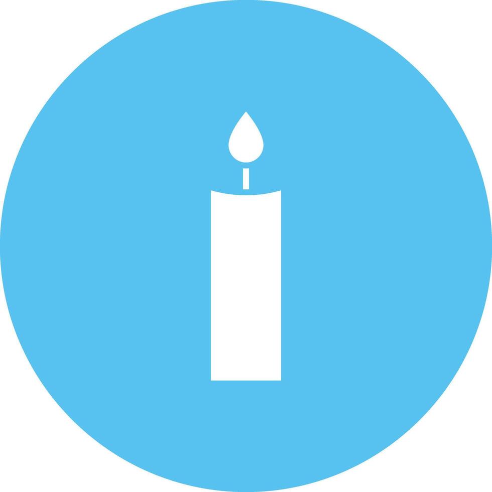 Candle icon vector image. Suitable for mobile apps, web apps and print media.