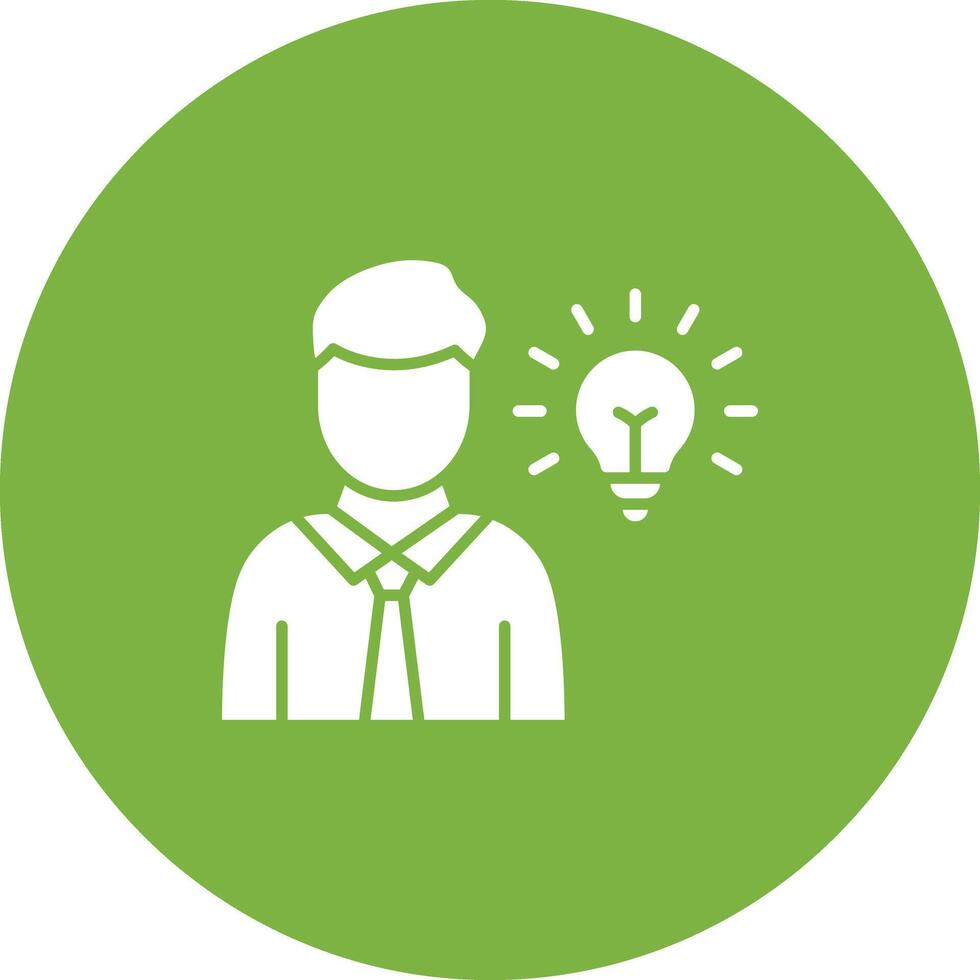 Entrepreneur icon vector image. Suitable for mobile apps, web apps and print media.