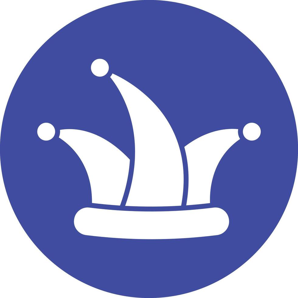 Fool's Hat icon vector image. Suitable for mobile apps, web apps and print media.