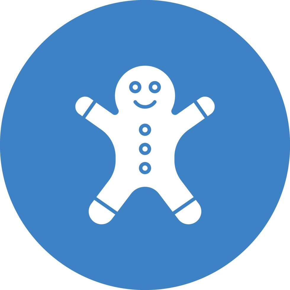 Ginger Bread icon vector image. Suitable for mobile apps, web apps and print media.