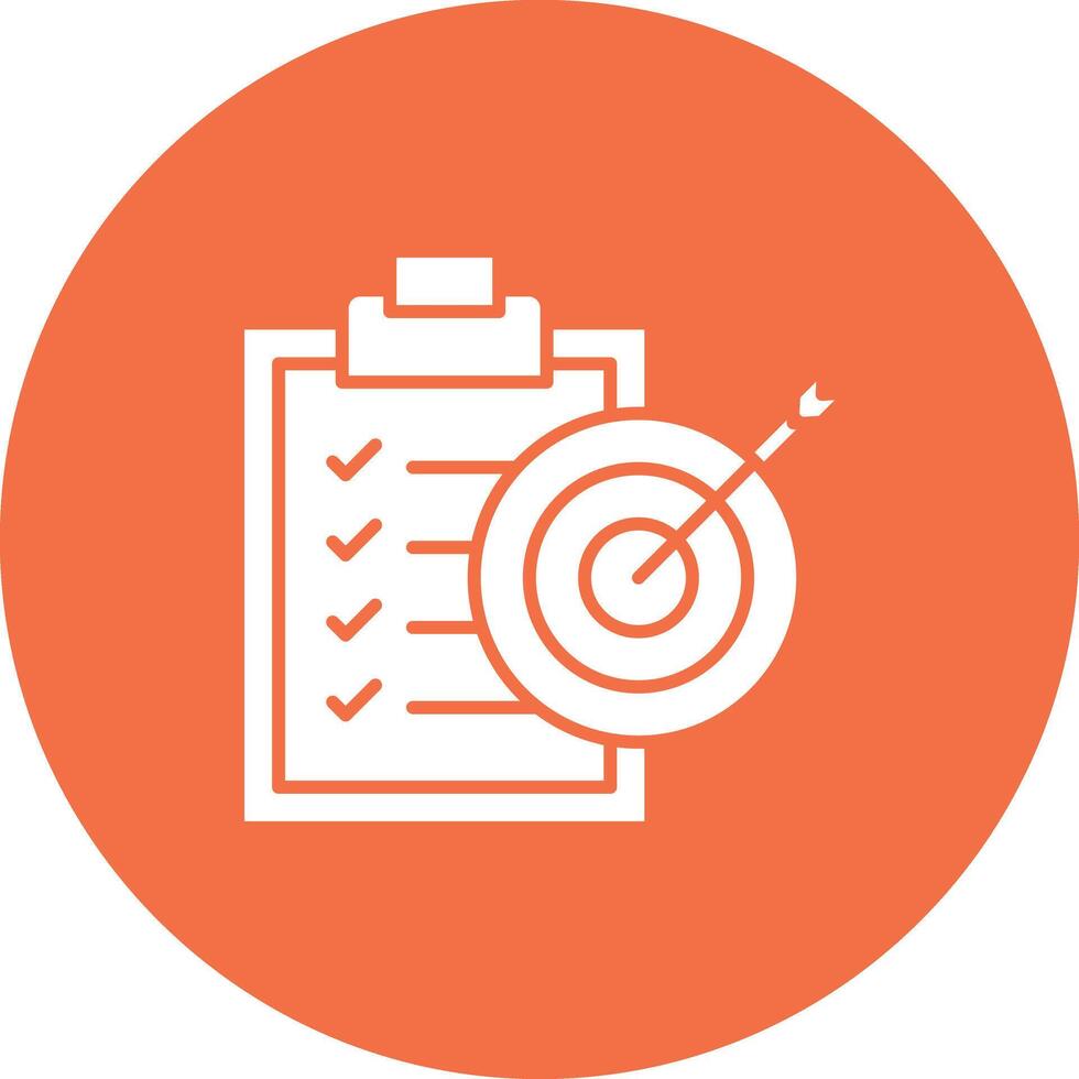 Goal Oriented icon vector image. Suitable for mobile apps, web apps and print media.