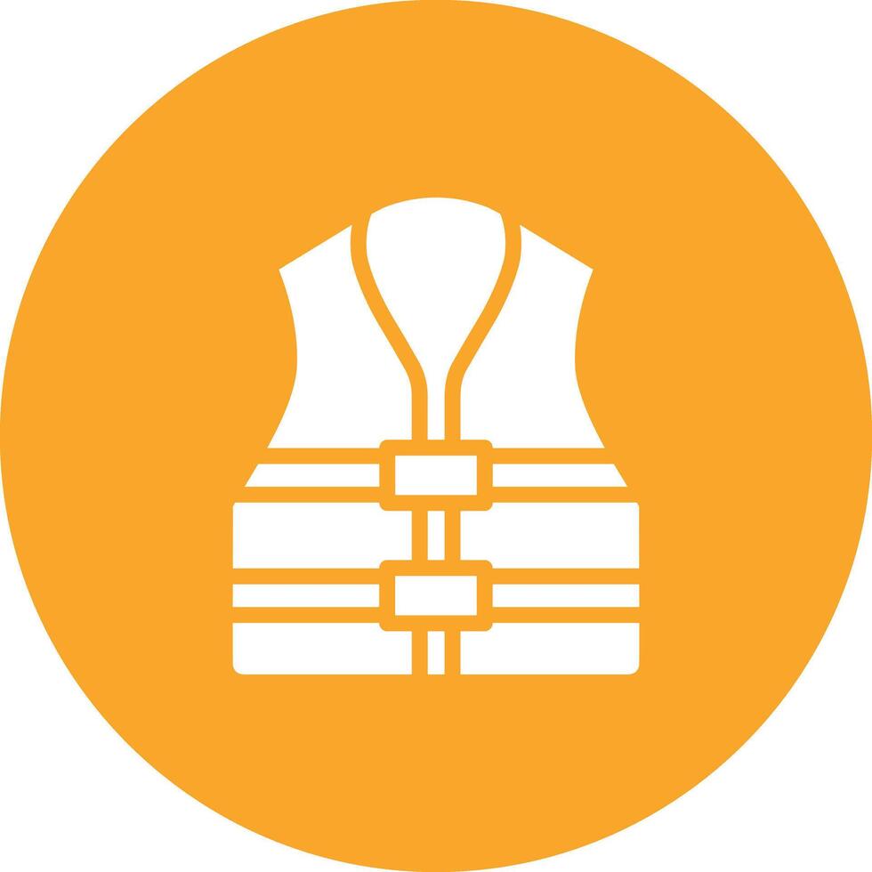 Life Jacket icon vector image. Suitable for mobile apps, web apps and print media.