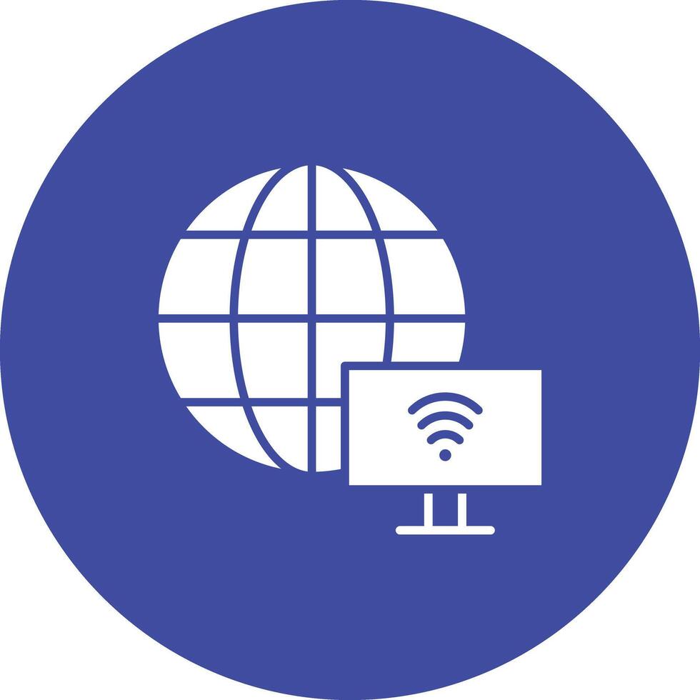 Internet Connectivity icon vector image. Suitable for mobile apps, web apps and print media.