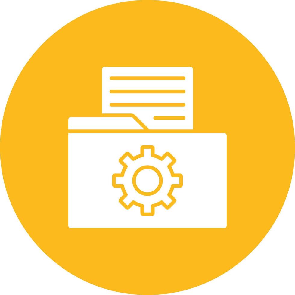 Documents Management icon vector image. Suitable for mobile apps, web apps and print media.