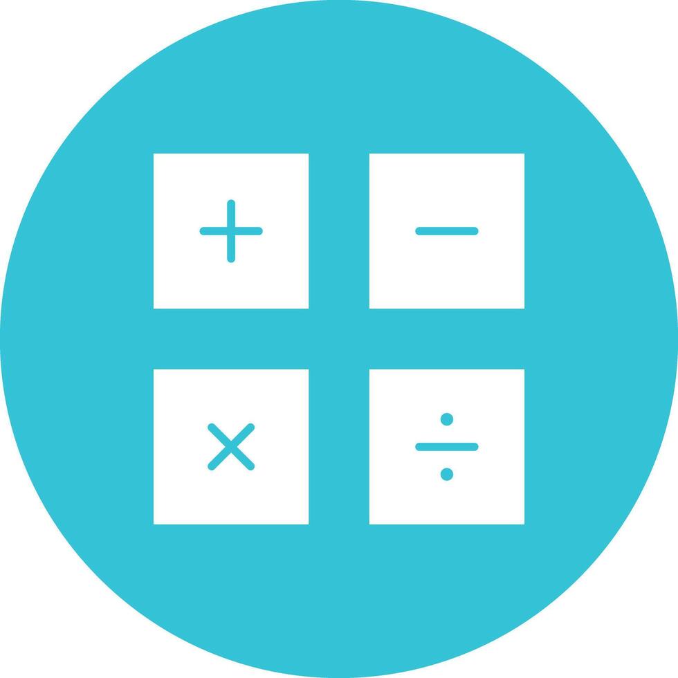 Math Symbols icon vector image. Suitable for mobile apps, web apps and print media.