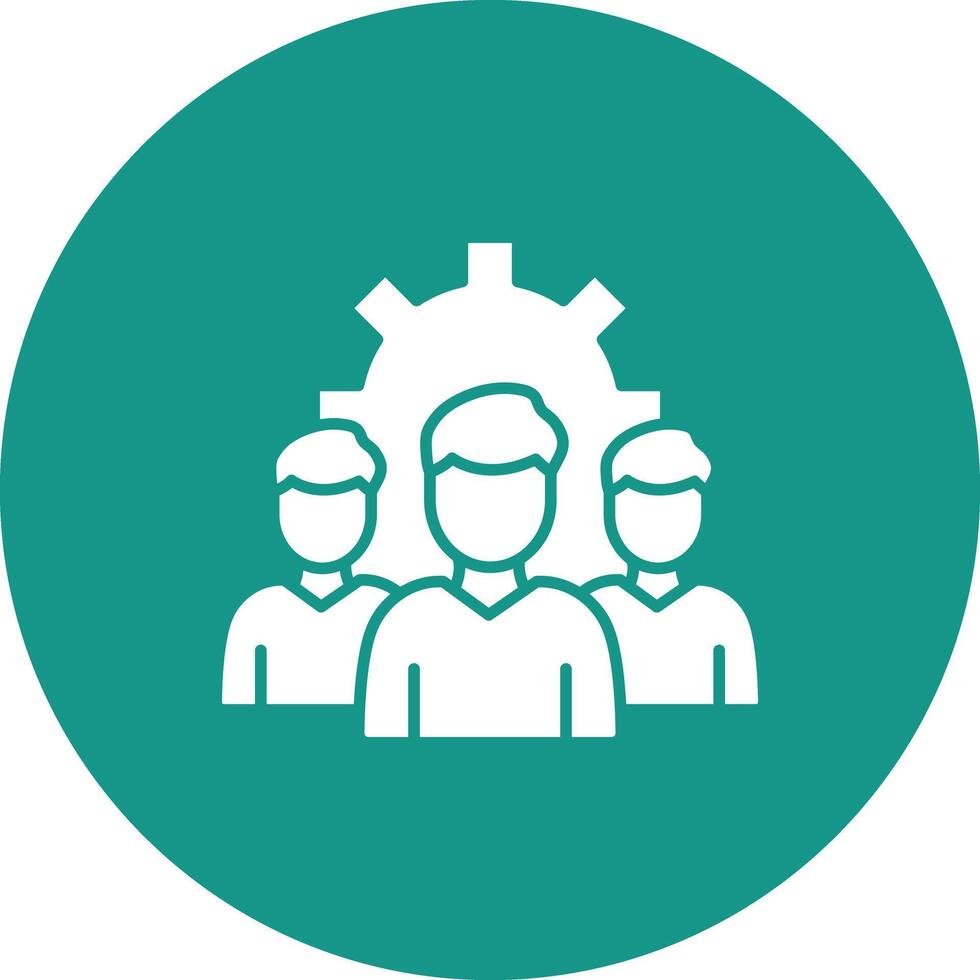 Management Team icon vector image. Suitable for mobile apps, web apps and print media.