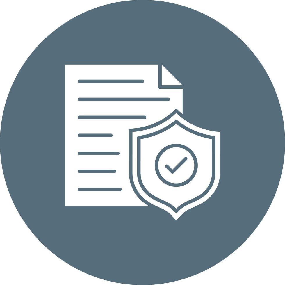 Secure Document icon vector image. Suitable for mobile apps, web apps and print media.