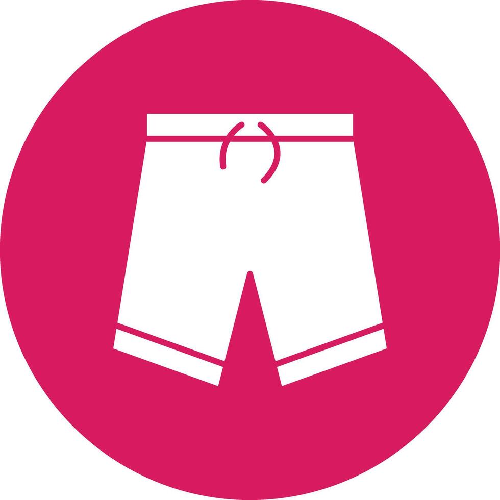 Shorts icon vector image. Suitable for mobile apps, web apps and print media.