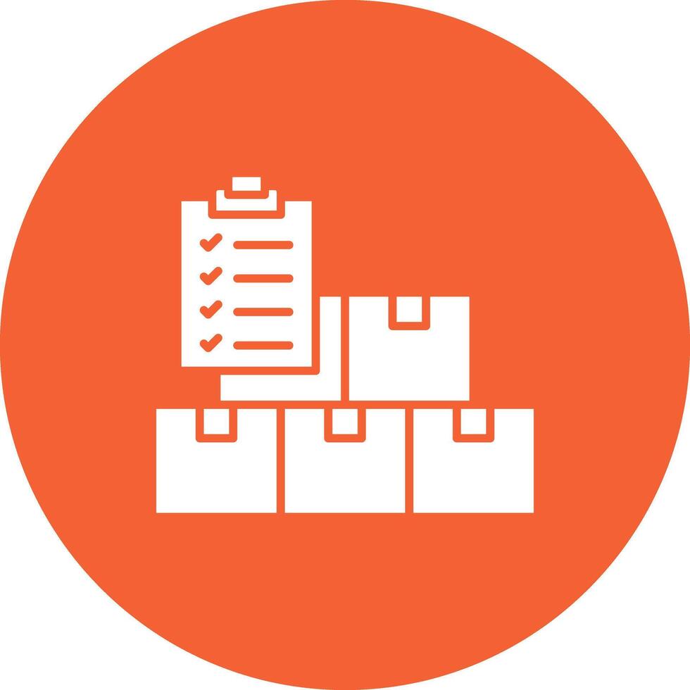 Inventory Management icon vector image. Suitable for mobile apps, web ...