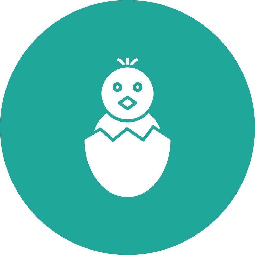 Hatching Chick icon vector image. Suitable for mobile apps, web apps and print media.