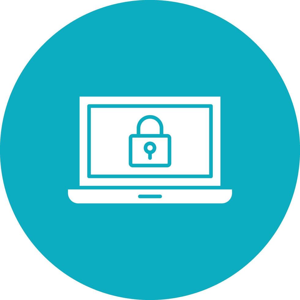 Locked System icon vector image. Suitable for mobile apps, web apps and print media.