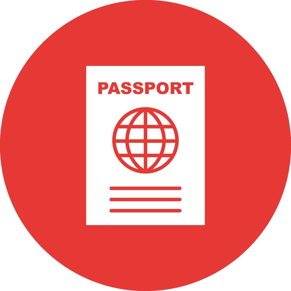 pasaporte icono vector imagen. adecuado para móvil aplicaciones, web aplicaciones y impresión medios de comunicación.