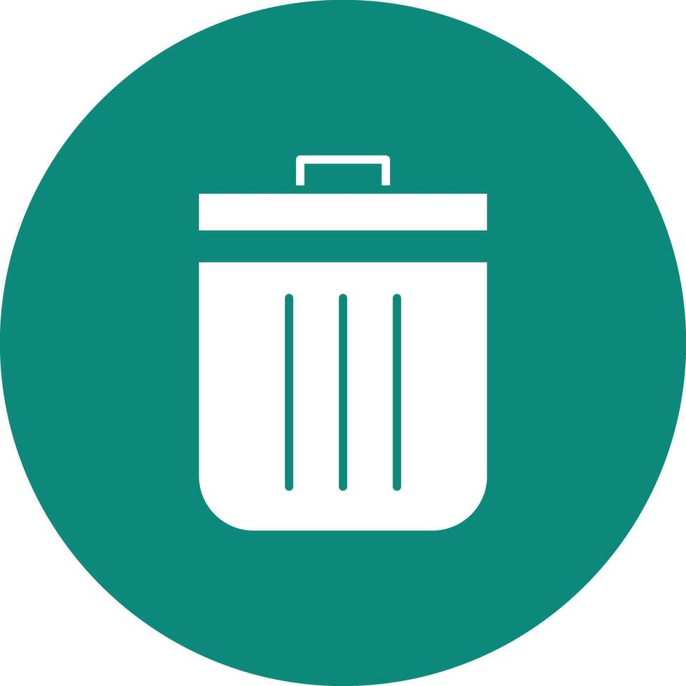 Recycle Bin icon vector image. Suitable for mobile apps, web apps and print media.
