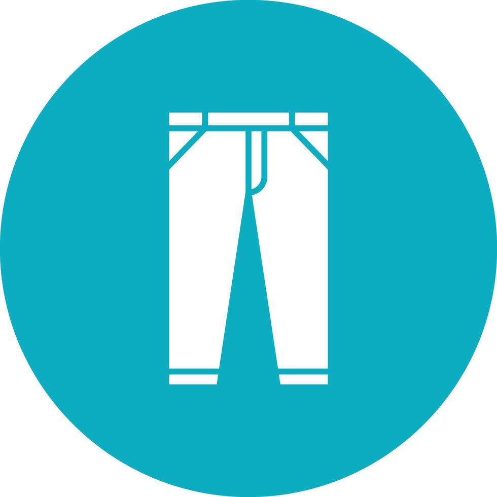 Pants icon vector image. Suitable for mobile apps, web apps and print media.