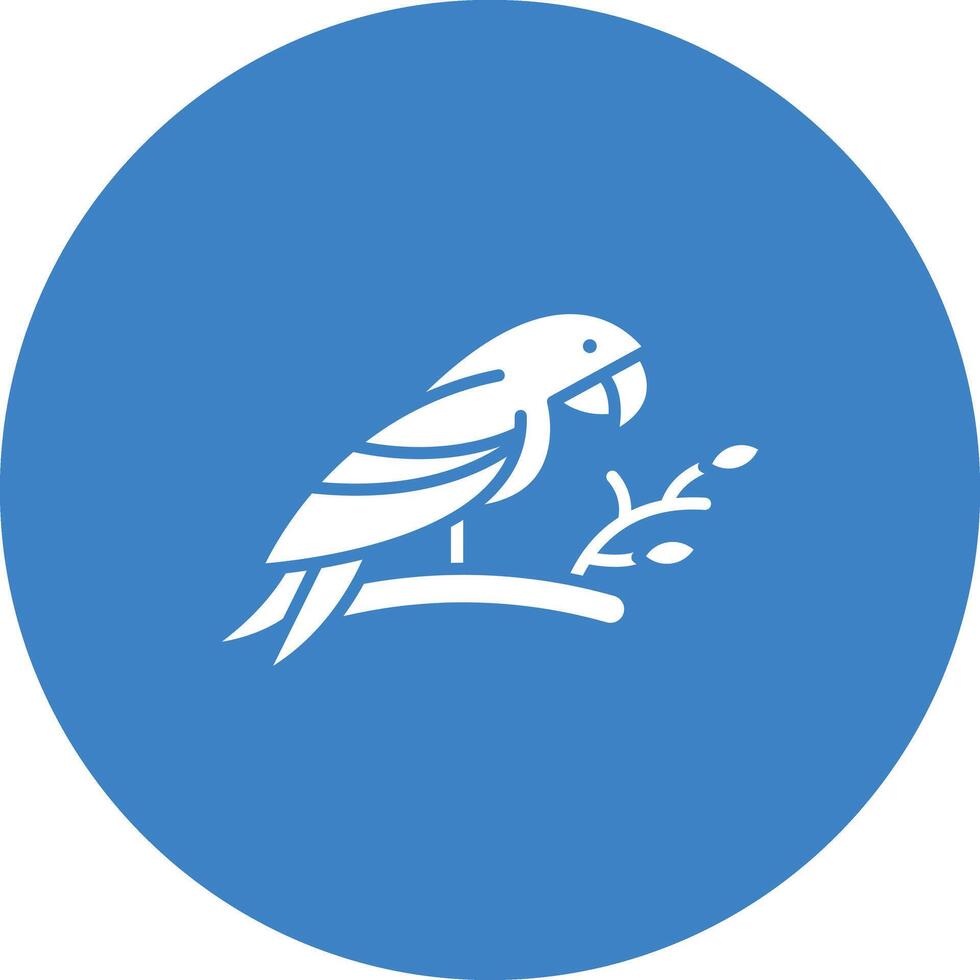 Parrot icon vector image. Suitable for mobile apps, web apps and print media.