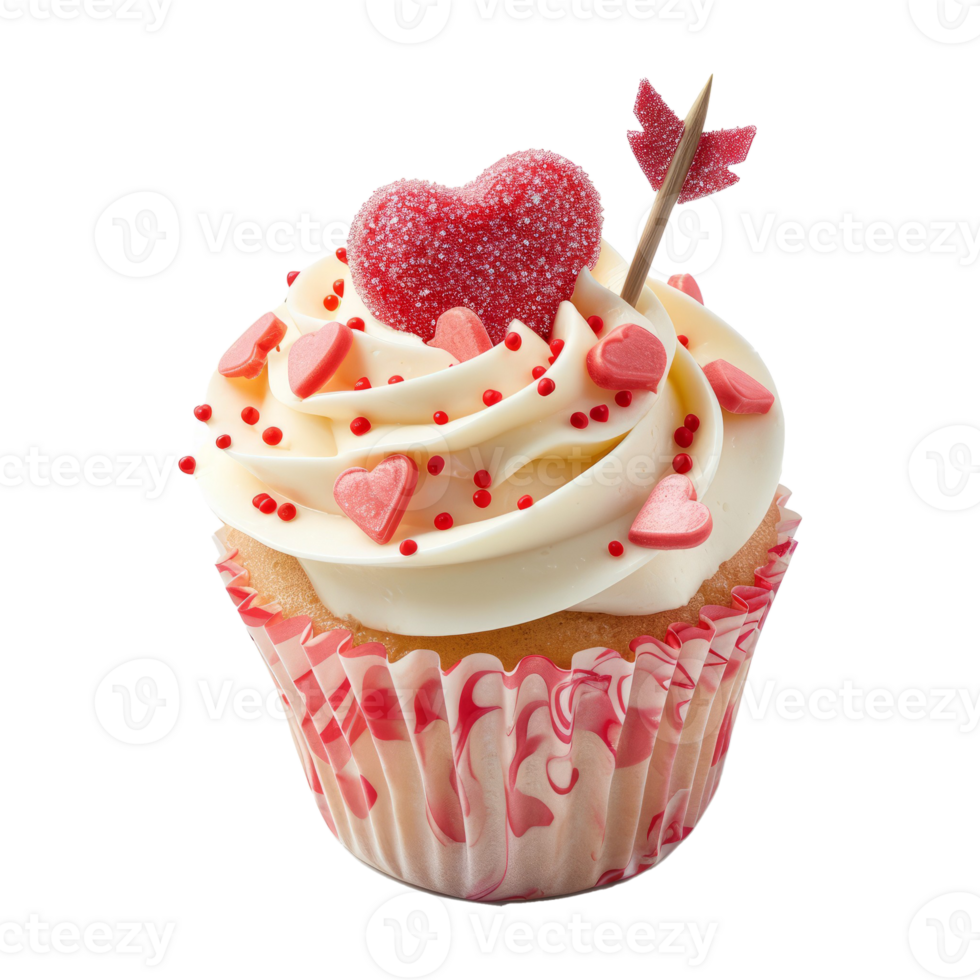 Heart shaped cake for Valentine's Day or mother's day png
