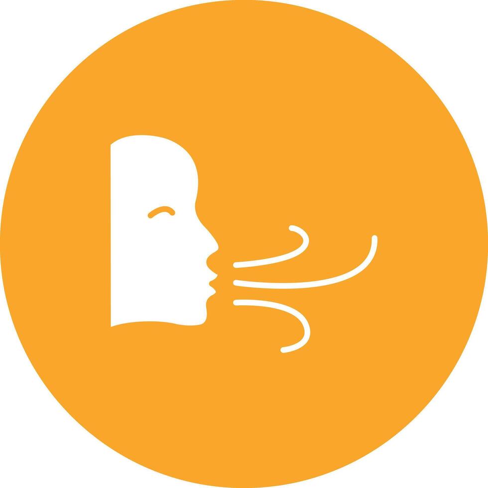 Wind Face icon vector image. Suitable for mobile apps, web apps and print media.