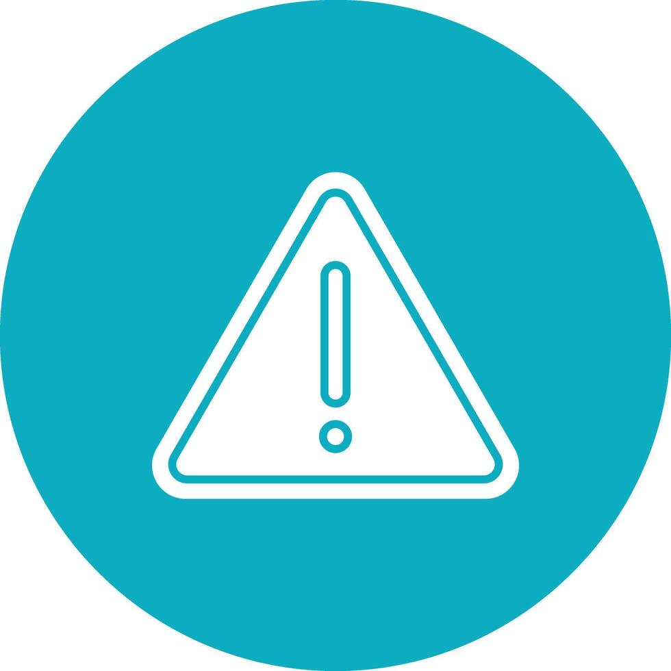 Warning Sign icon vector image. Suitable for mobile apps, web apps and print media.