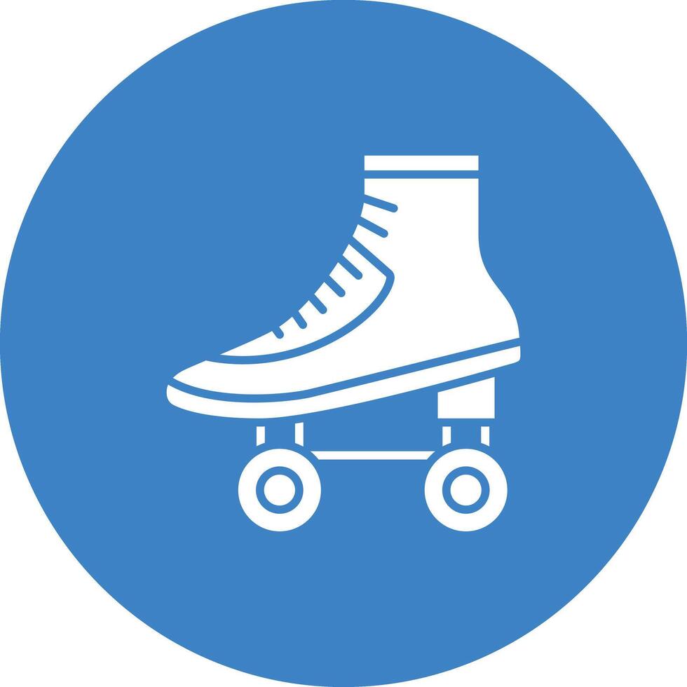 patines icono vector imagen. adecuado para móvil aplicaciones, web aplicaciones y impresión medios de comunicación.