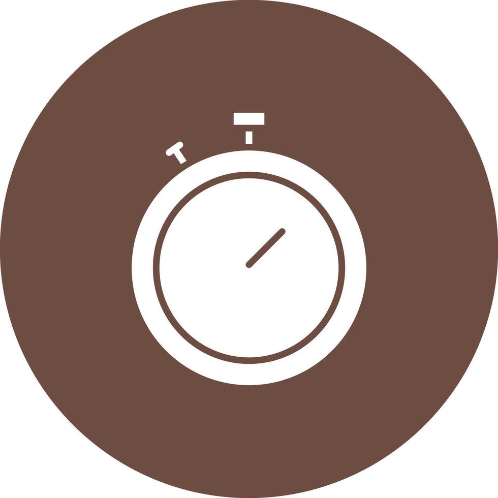 Stopwatch icon vector image. Suitable for mobile apps, web apps and print media.