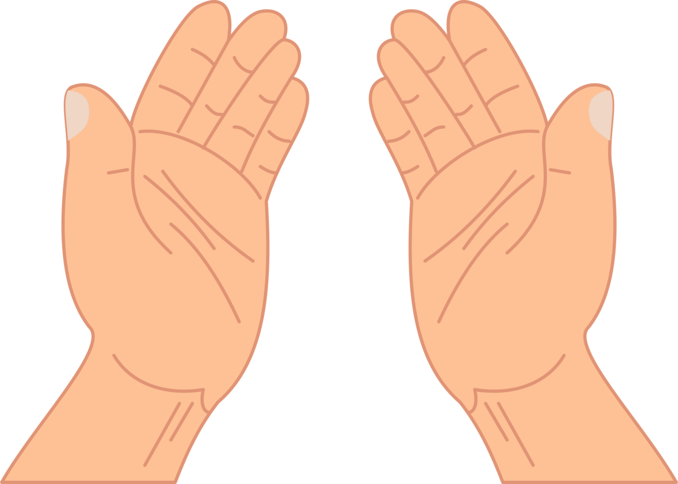 praying hands symbol or muslim man raising two hand for praying png