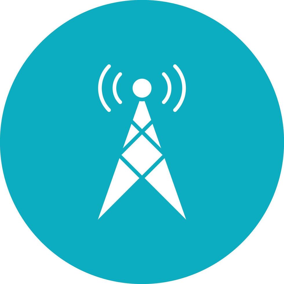 Signals Tower icon vector image. Suitable for mobile apps, web apps and print media.