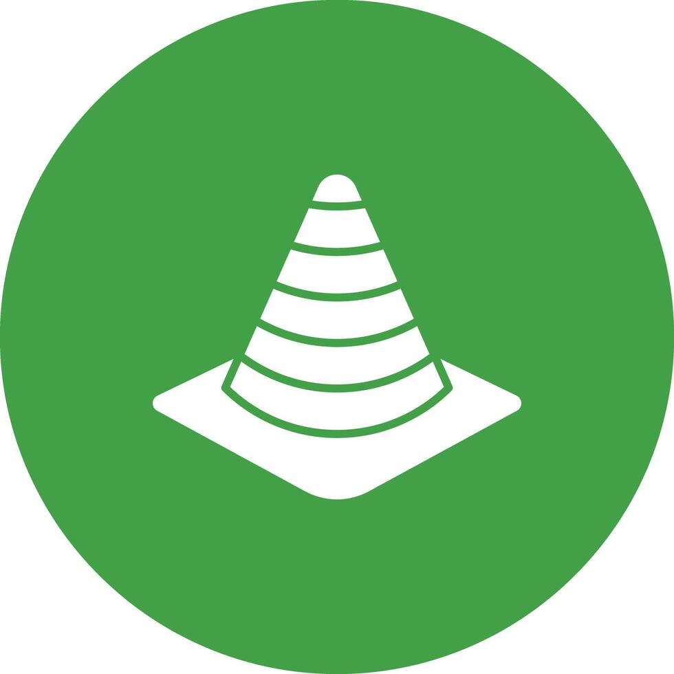 Traffic Cone icon vector image. Suitable for mobile apps, web apps and print media.