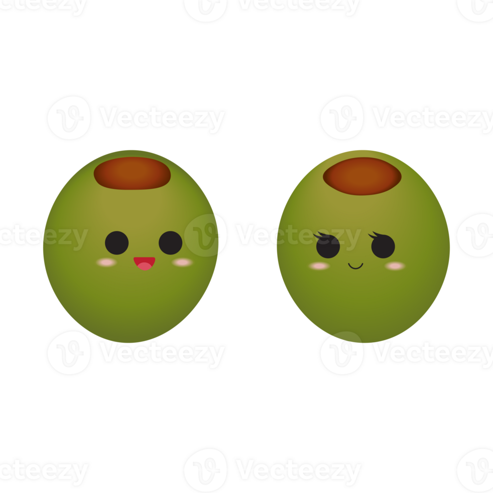 Cute Olive Couple png