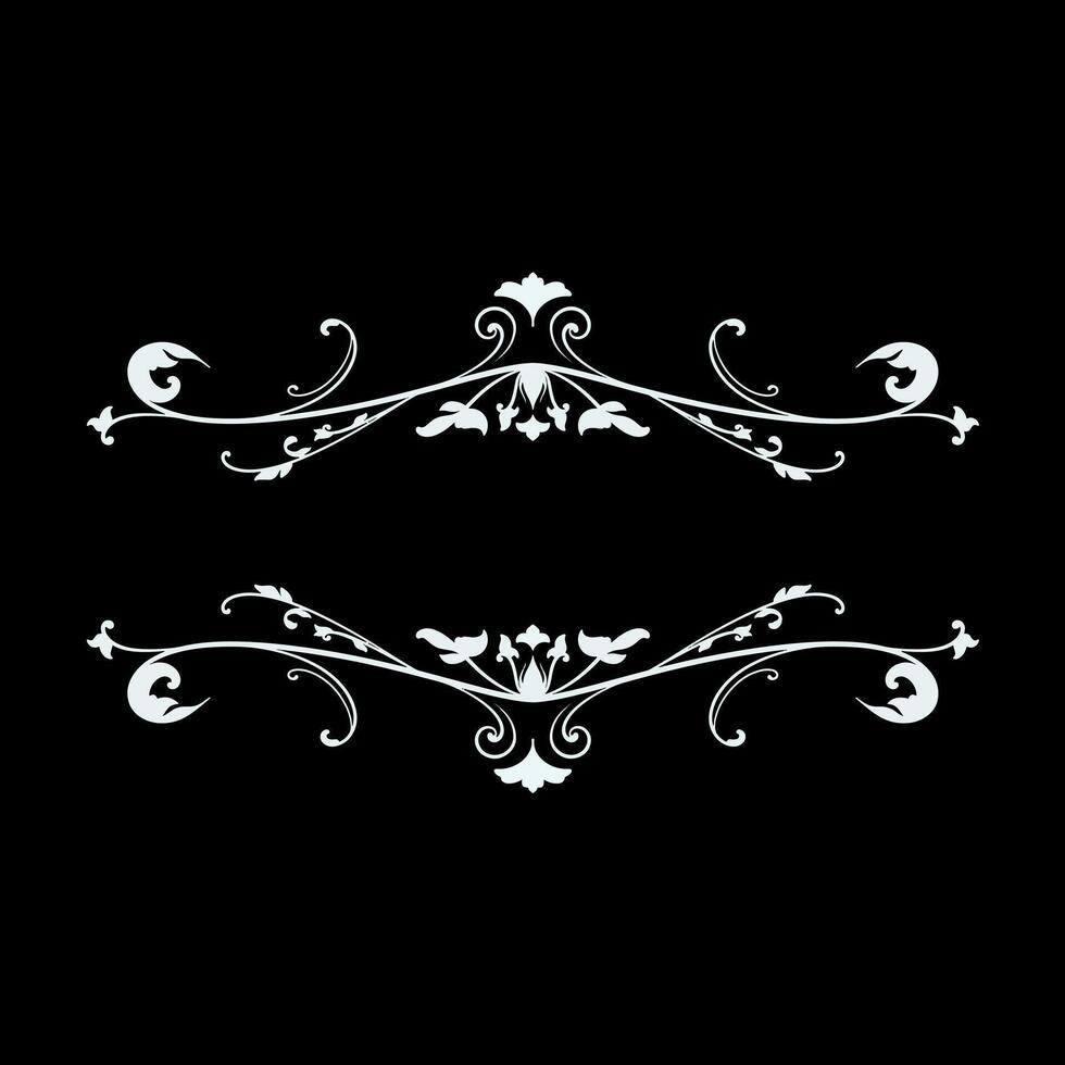 Vector frame ornament vintage classic element decoration