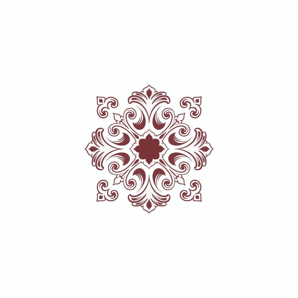 Ornaments elements mandala floral retro corners frames borders  art deco design vector file