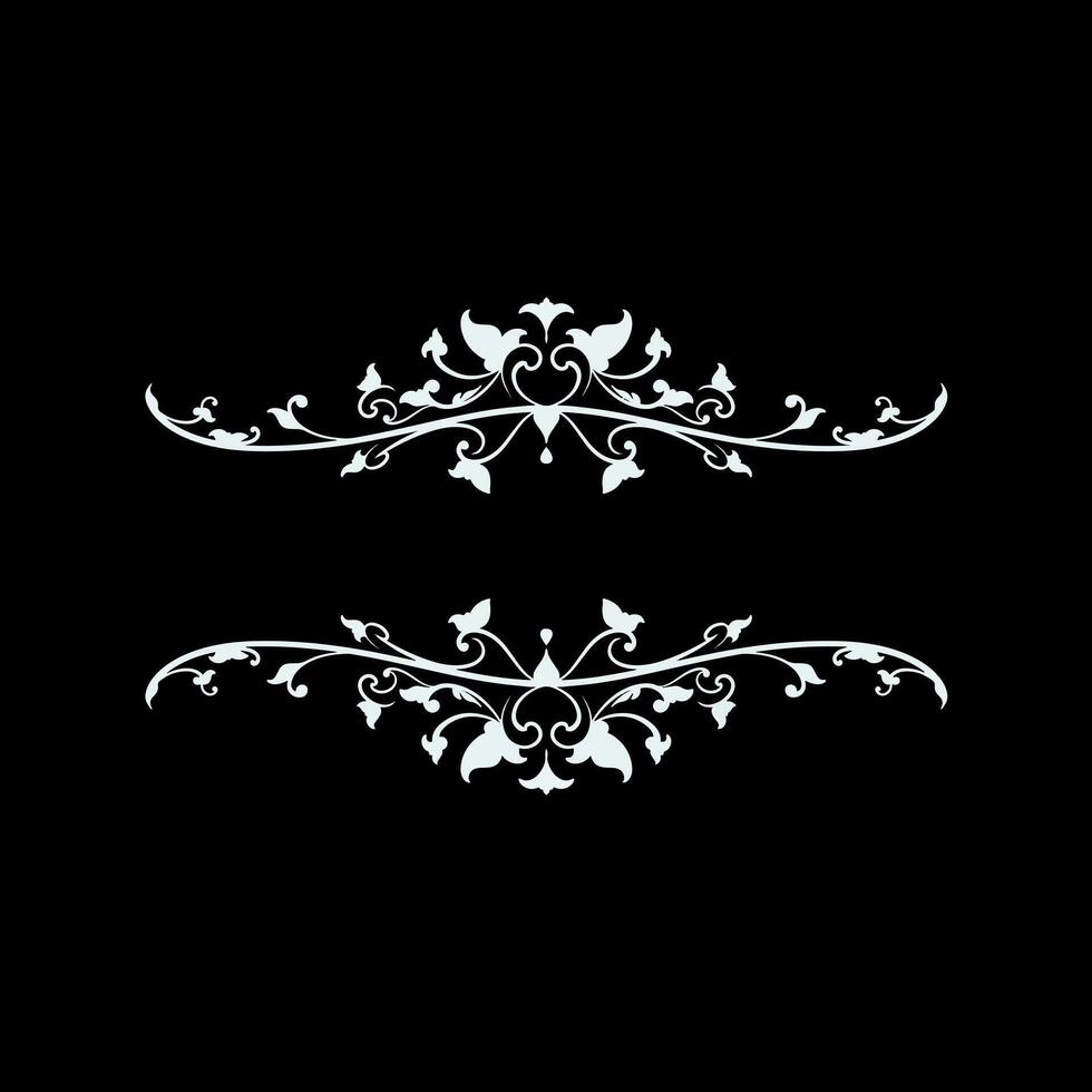 Vector frame ornament vintage classic element decoration