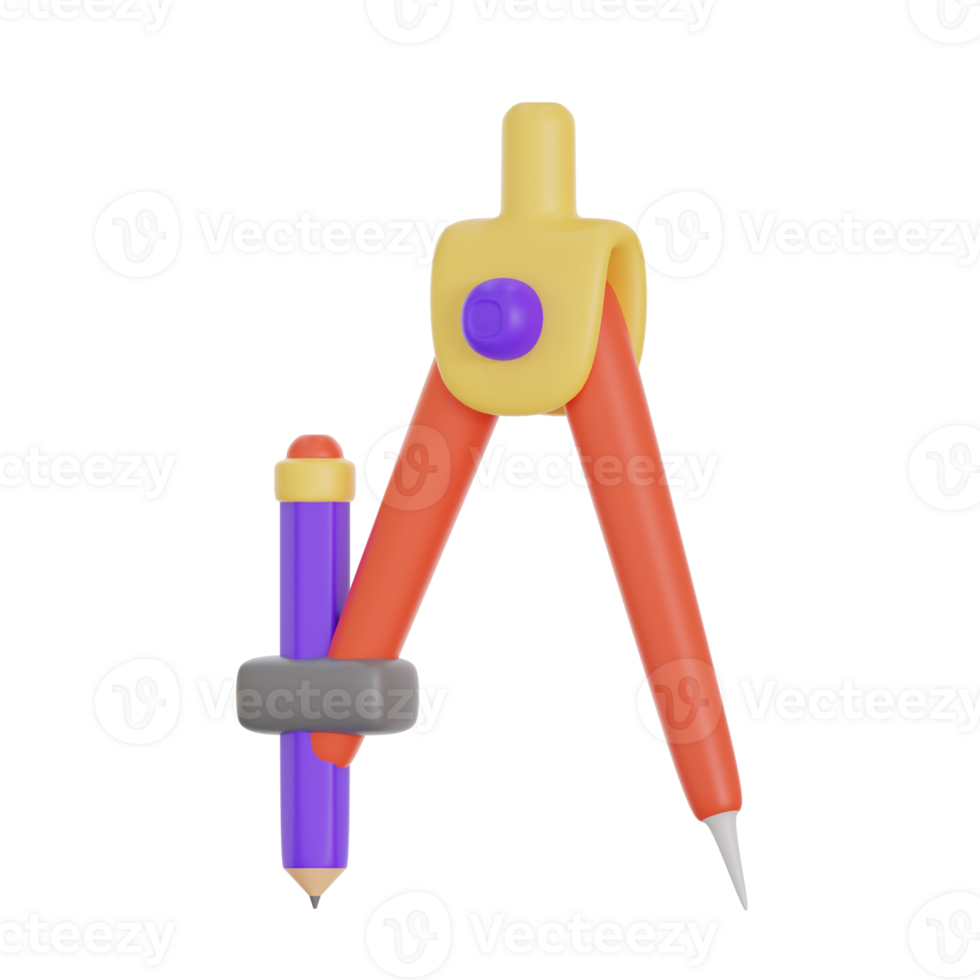calippers 3d icon illustration png