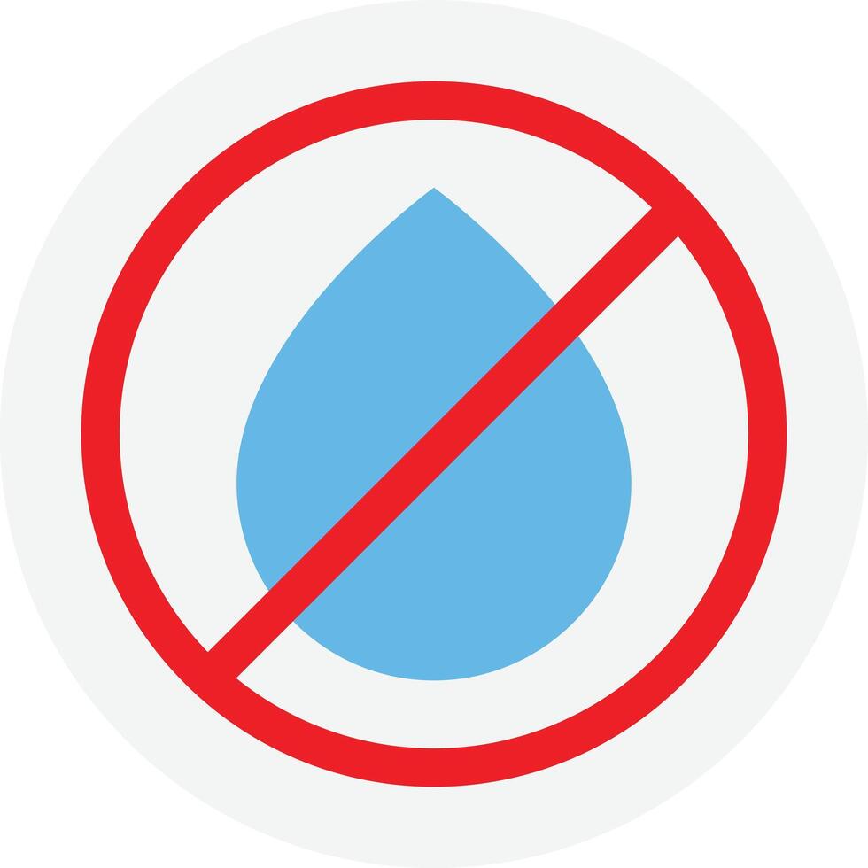 No Liquids Forbidden vector