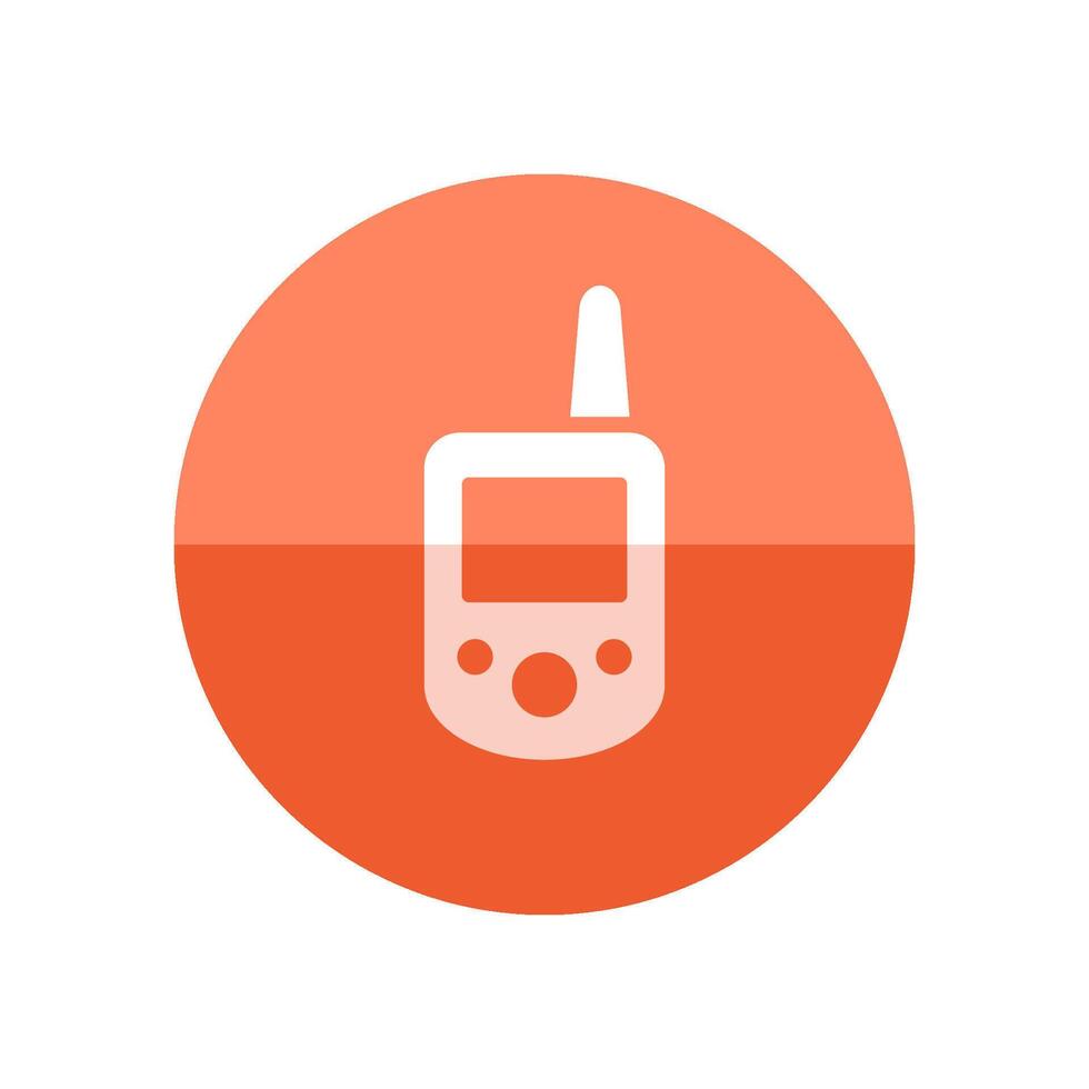 GPS icon in flat color circle style. Location map satellite global positioning system vector