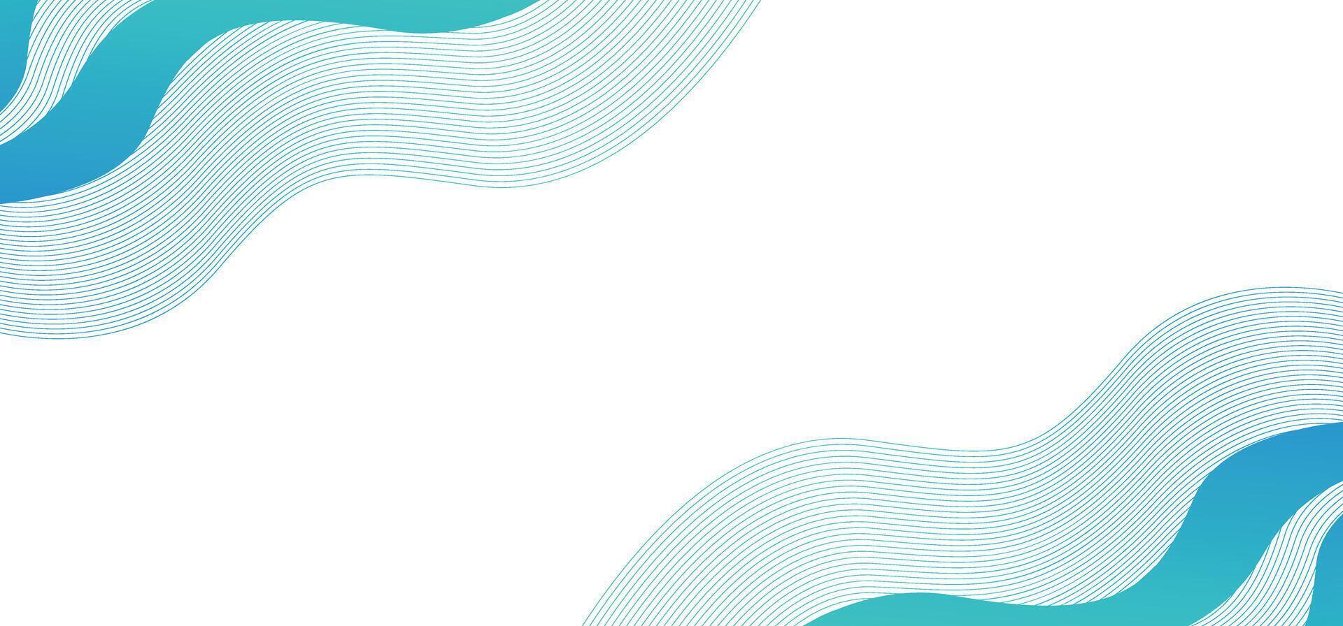 abstract background with waves pattern line vector