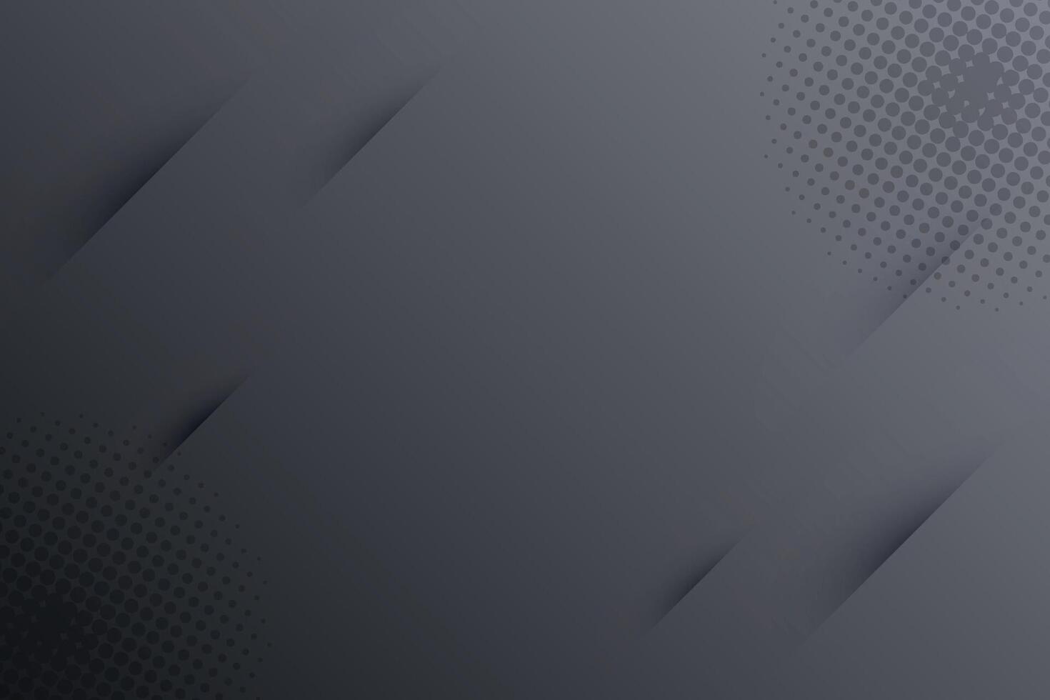 abstract gradient black modern elegant design background with slice and halftone vector