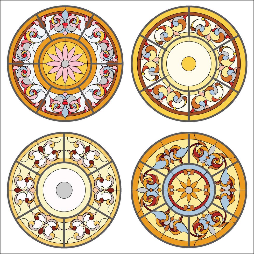 Beautiful mandala vectors